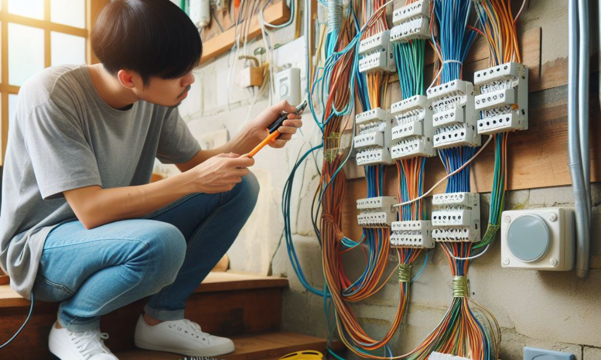 Basic electrical wiring repair for homeowners